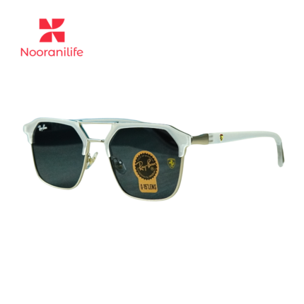 Ray-Ban Scuderia Ferrari Collection Transparent Double-Bridge Sunglasses