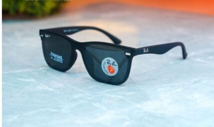 Ray-Ban Matte Black Polarized Sunglasses